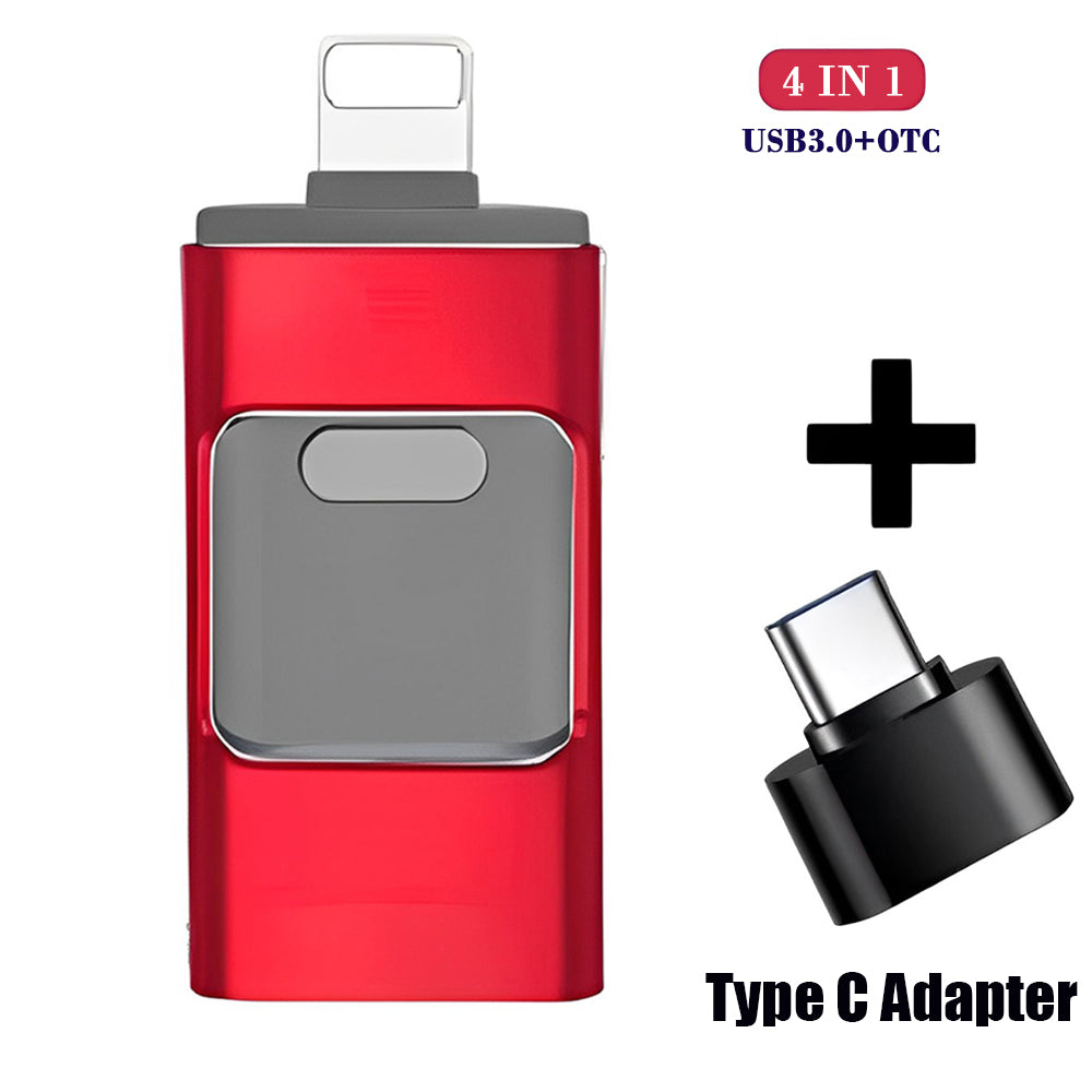 4 In 1 High Speed USB Multi Drive Flash Drive
