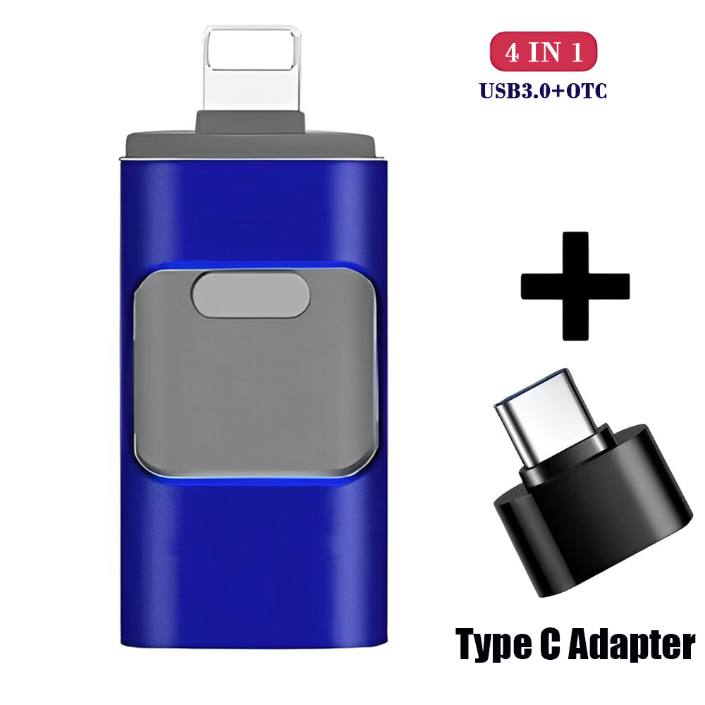 4 In 1 High Speed USB Multi Drive Flash Drive