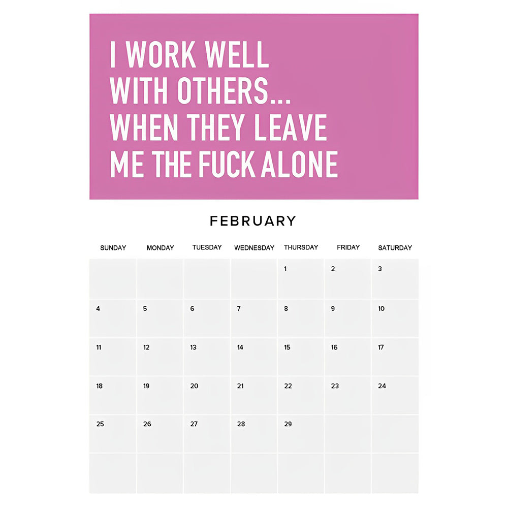 Adulting Is Hard — 2024 Calendar Havegoods.uk