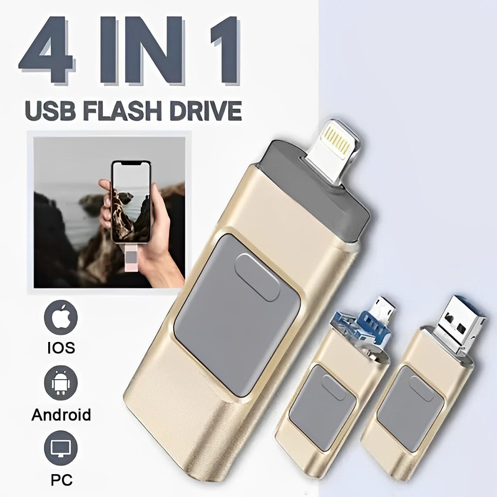 4 In 1 High Speed USB Multi Drive Flash Drive – Havegoods.uk